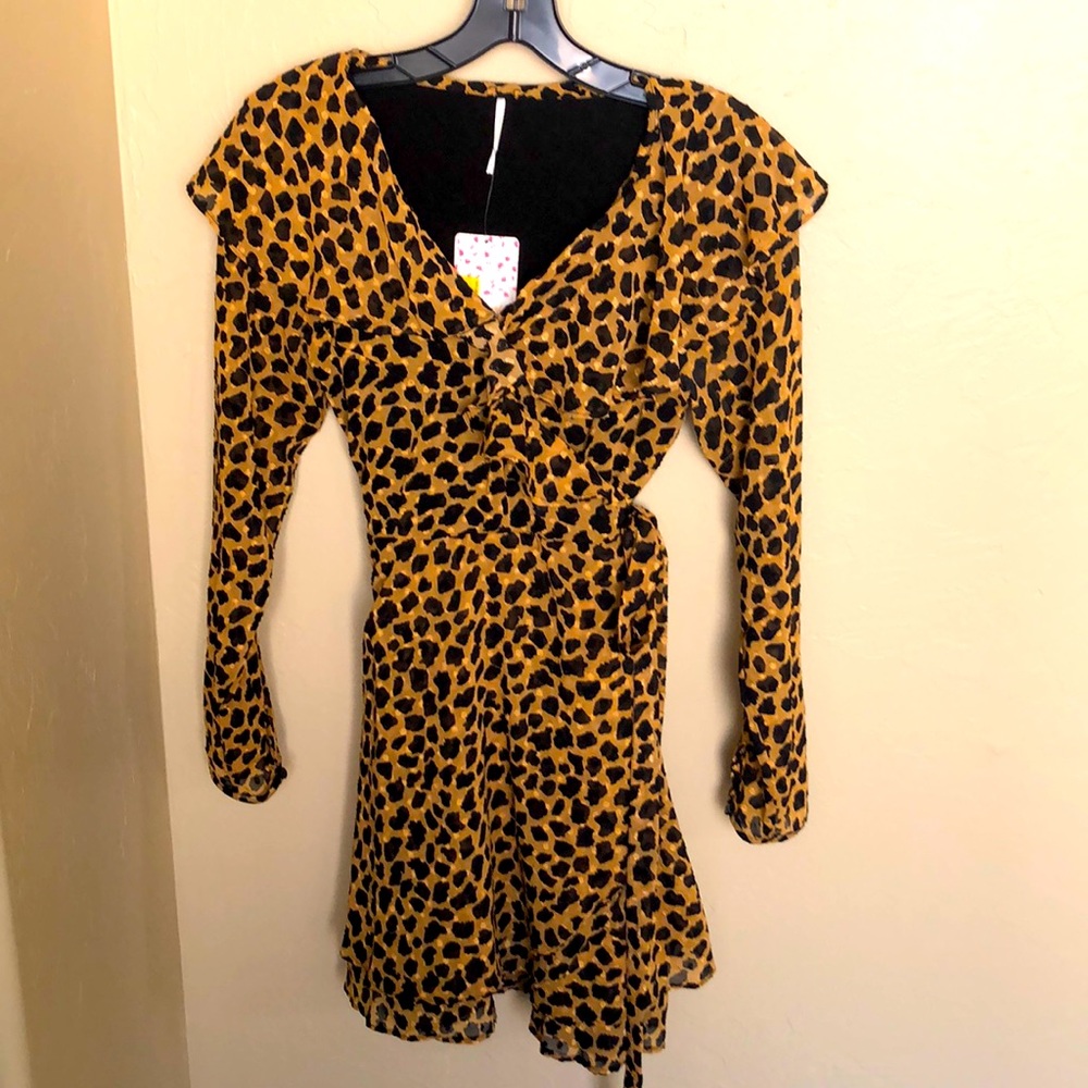 Free People wrap dress